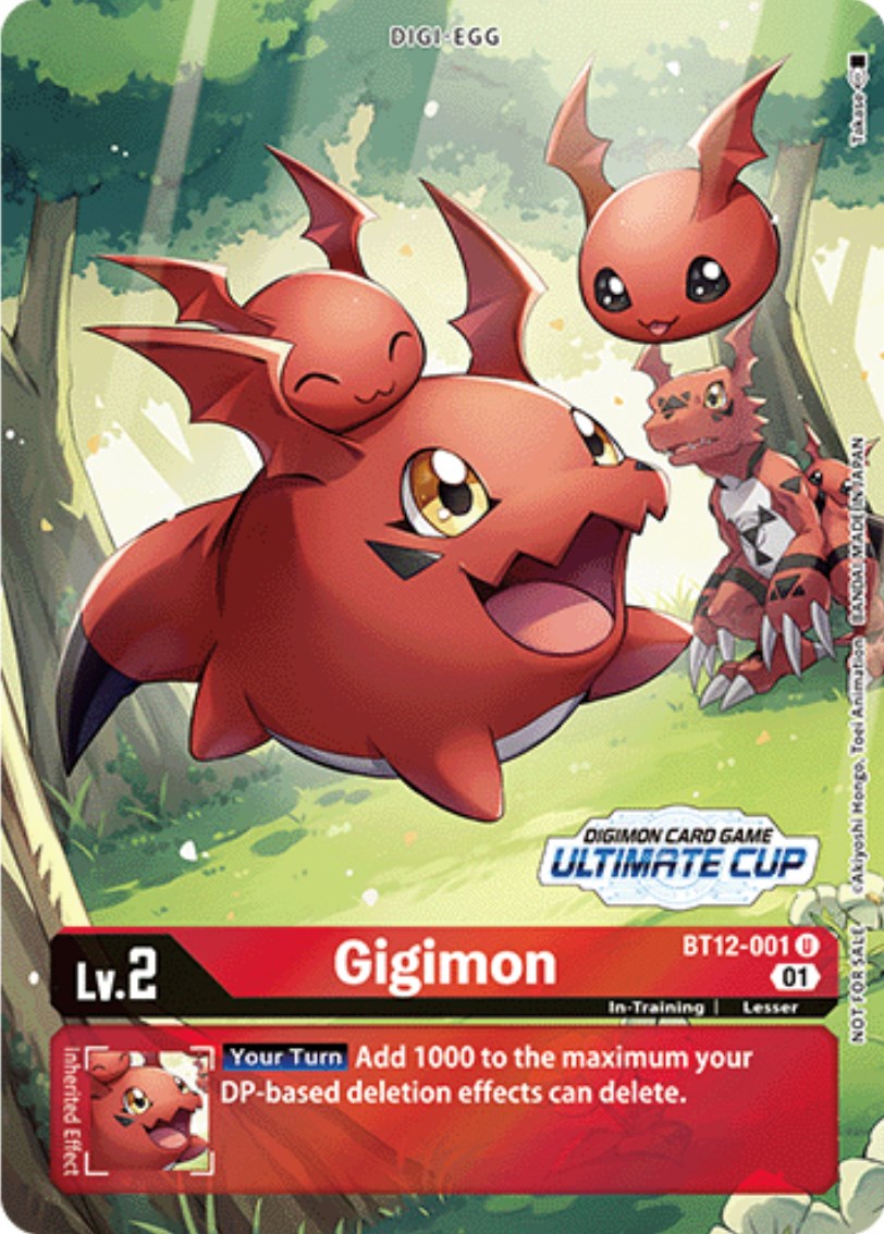Gigimon [BT12-001] (Ultimate Cup) [Across Time Promos] | Mindsight Gaming