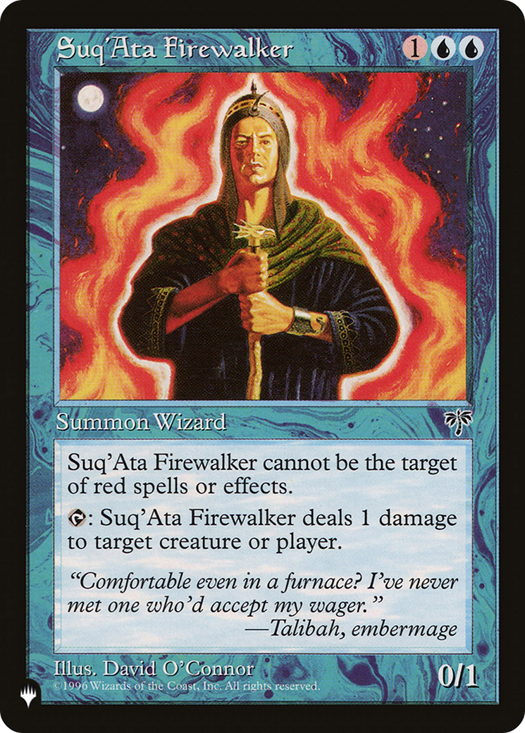 Suq'Ata Firewalker [The List Reprints] | Mindsight Gaming