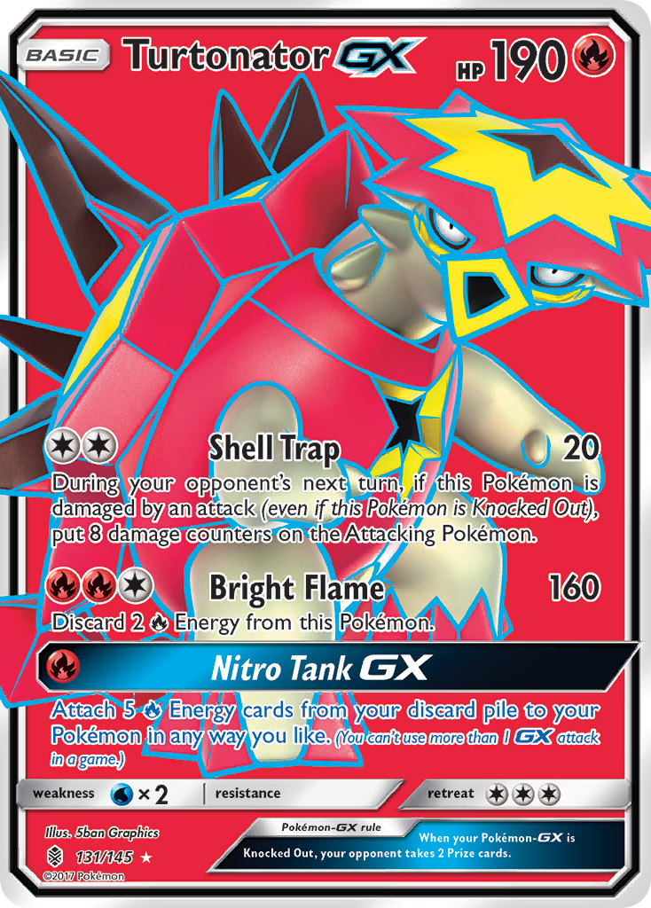 Turtonator GX (131/145) [Sun & Moon: Guardians Rising] | Mindsight Gaming