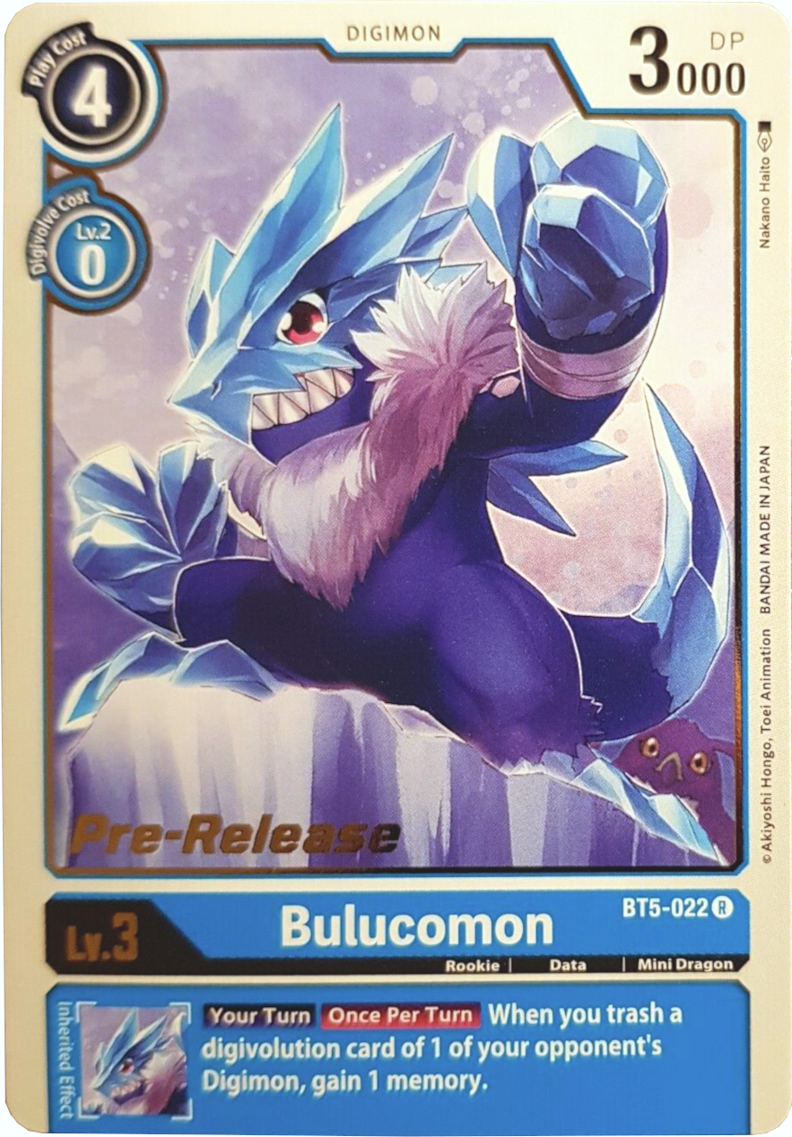 Bulucomon [BT5-022] [Battle of Omni Pre-Release Promos] | Mindsight Gaming