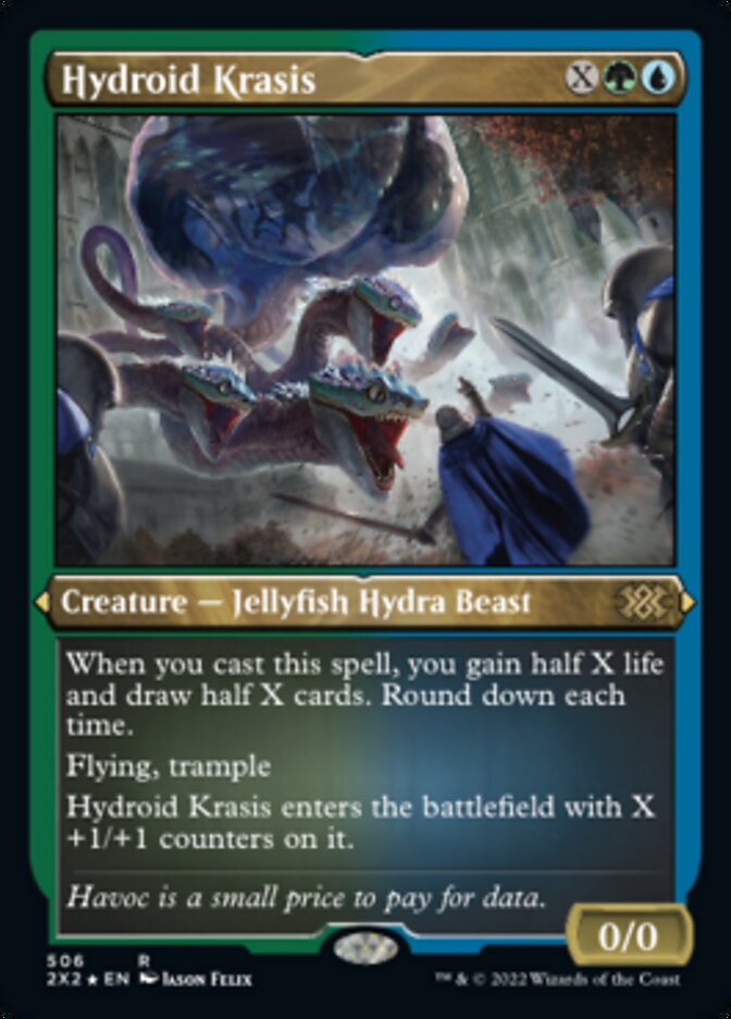 Hydroid Krasis (Foil Etched) [Double Masters 2022] | Mindsight Gaming