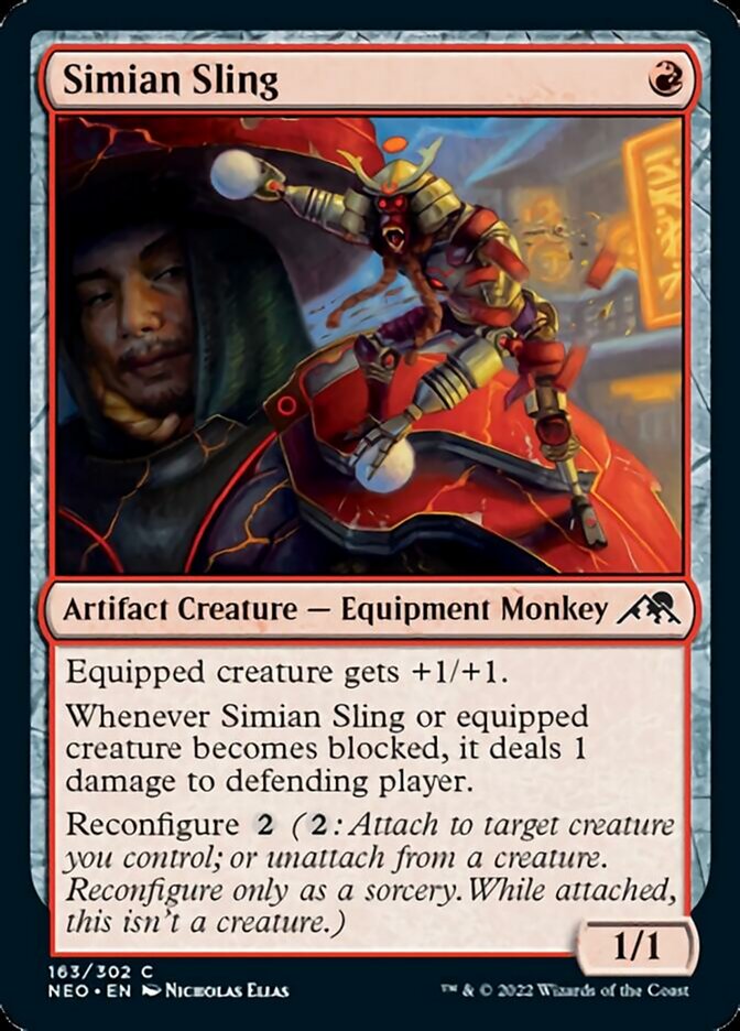 Simian Sling [Kamigawa: Neon Dynasty] | Mindsight Gaming