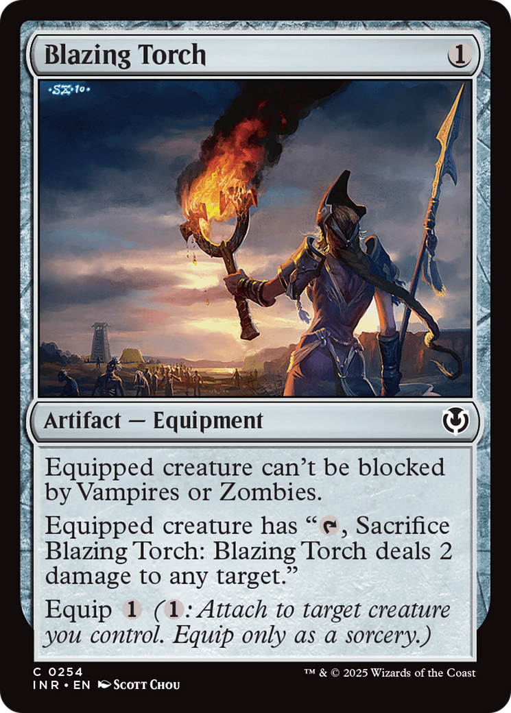 Blazing Torch [Innistrad Remastered] | Mindsight Gaming