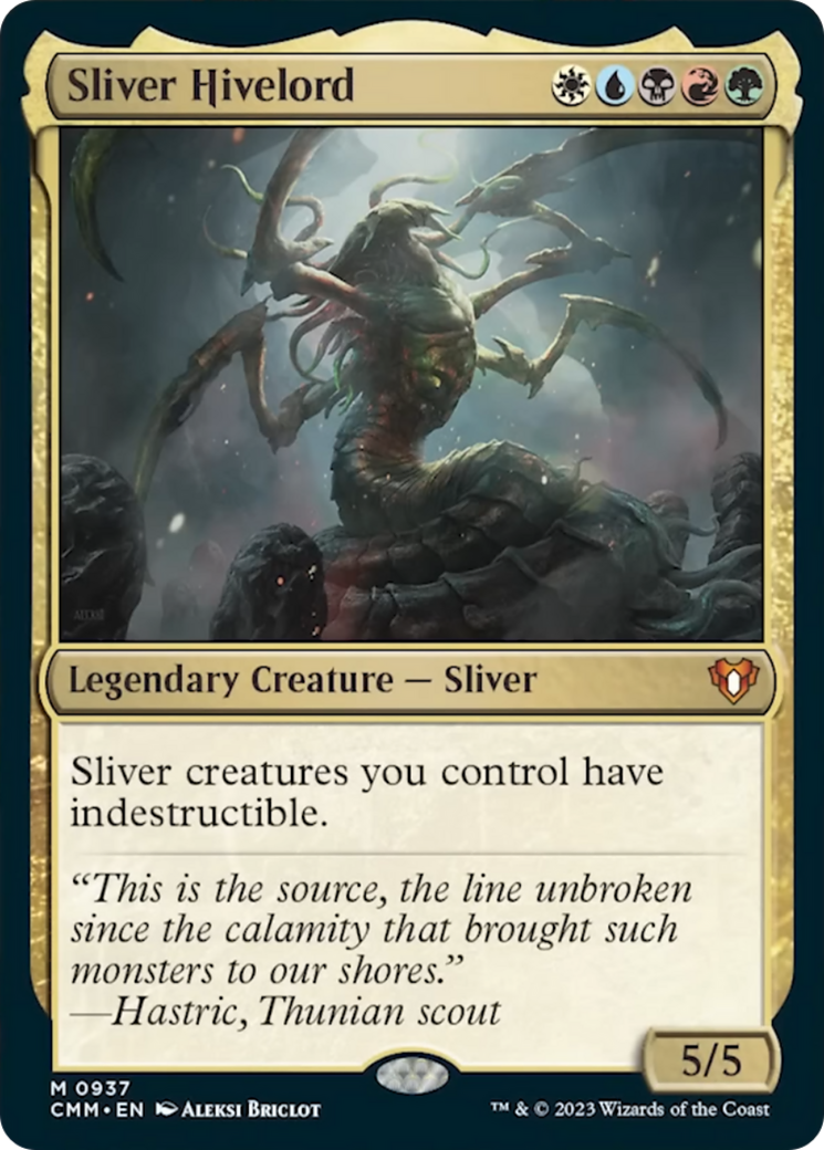 Sliver Hivelord [Commander Masters] | Mindsight Gaming