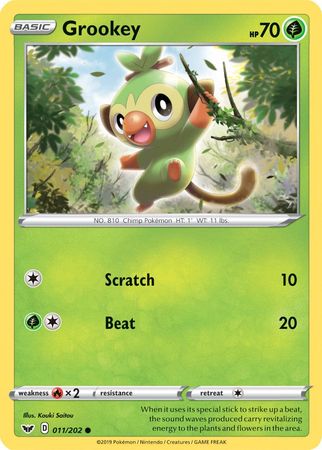 Grookey (011/202) (Premium Collection) [Sword & Shield: Base Set] | Mindsight Gaming