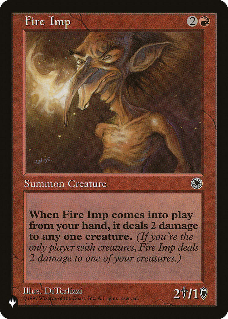 Fire Imp [The List] | Mindsight Gaming