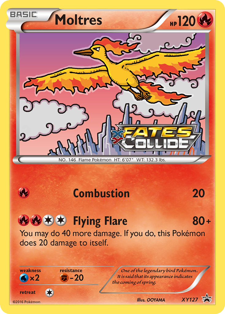 Moltres (XY127) [XY: Black Star Promos] | Mindsight Gaming