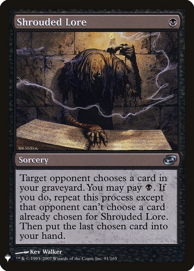 Shrouded Lore [Mystery Booster] | Mindsight Gaming