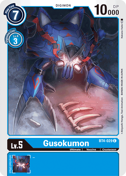 Gusokumon [BT4-029] [Great Legend] | Mindsight Gaming