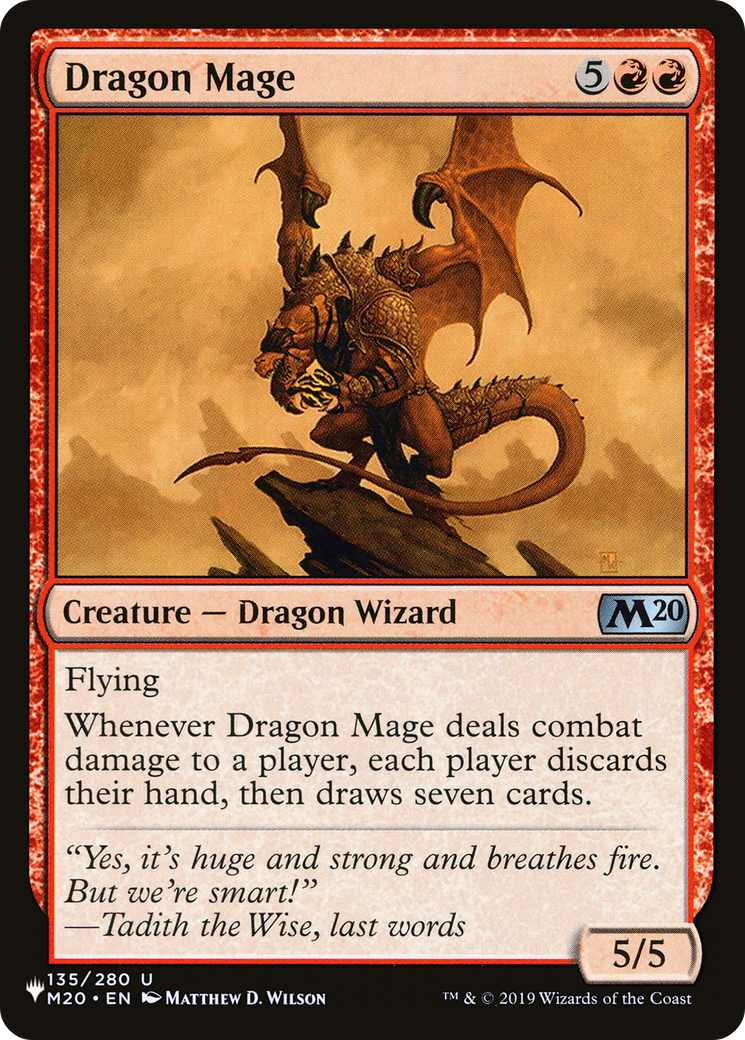 Dragon Mage [The List] | Mindsight Gaming