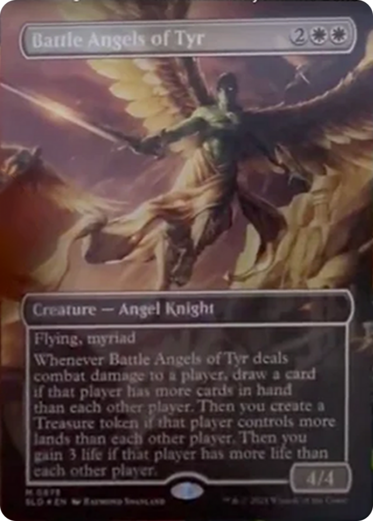 Battle Angels of Tyr (Rainbow Foil) [Secret Lair Drop Series] | Mindsight Gaming