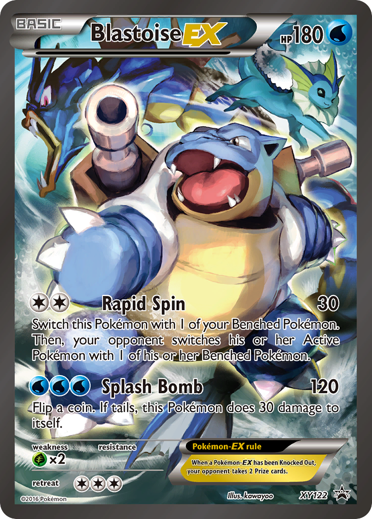 Blastoise EX (XY122) [XY: Black Star Promos] | Mindsight Gaming