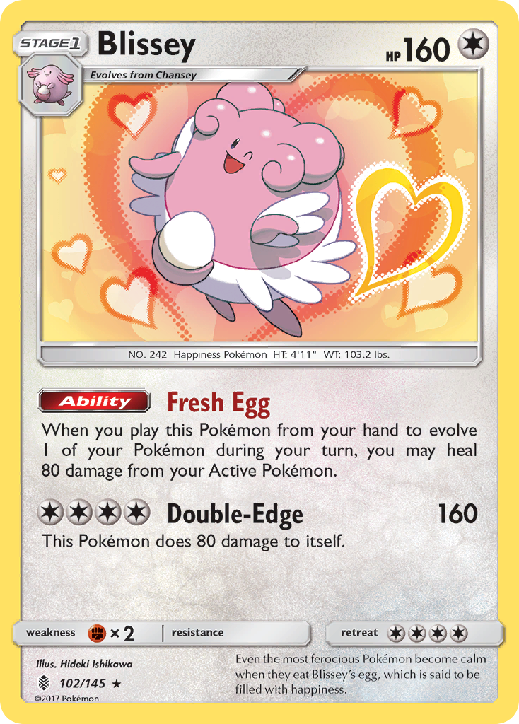 Blissey (102/145) [Sun & Moon: Guardians Rising] | Mindsight Gaming