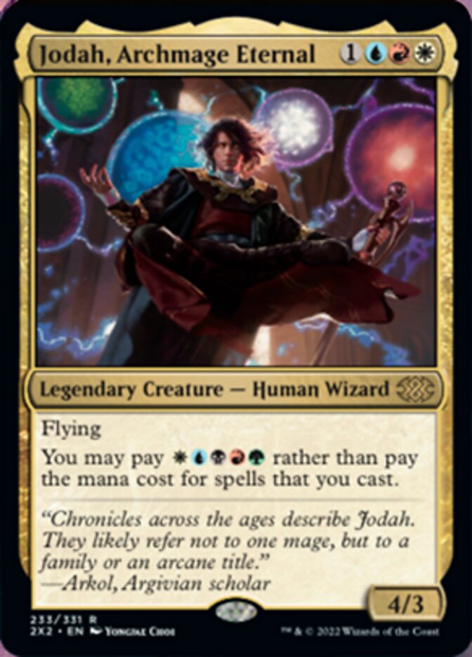 Jodah, Archmage Eternal [Double Masters 2022] | Mindsight Gaming