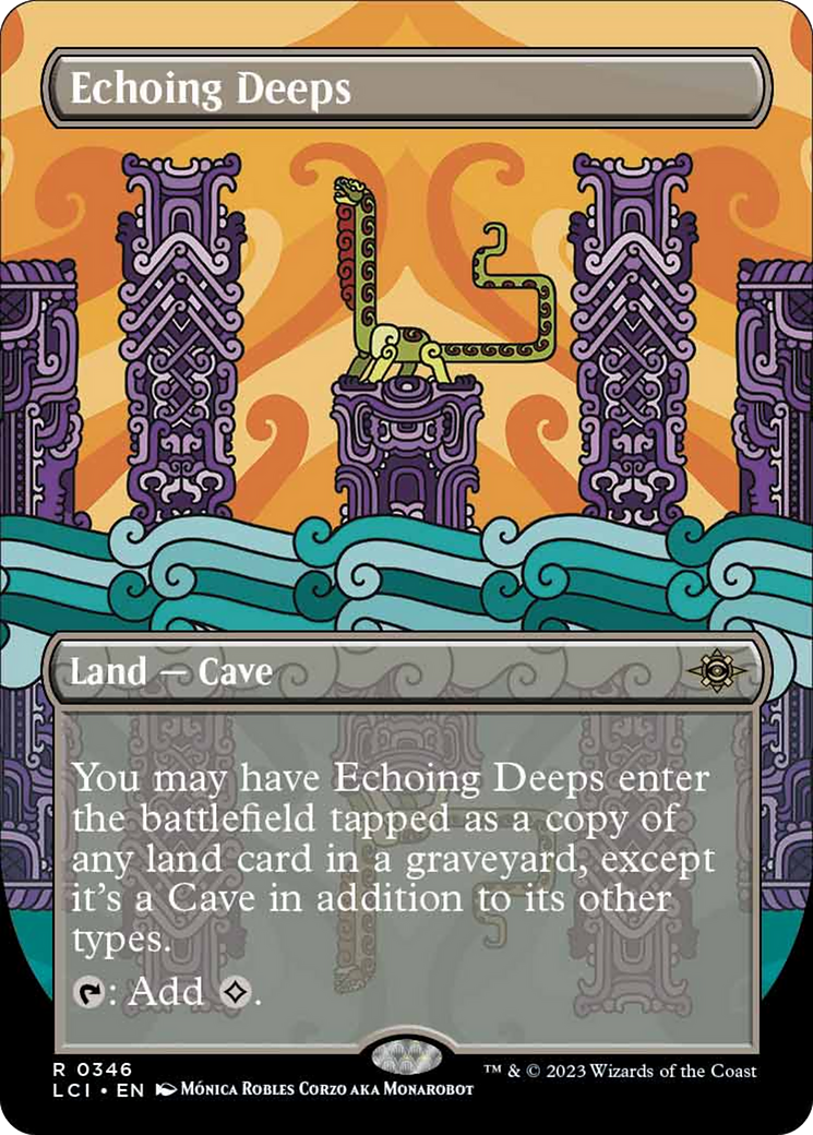 Echoing Deeps (Borderless) [The Lost Caverns of Ixalan] | Mindsight Gaming