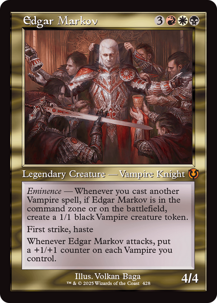 Edgar Markov (Retro Frame) [Innistrad Remastered] | Mindsight Gaming