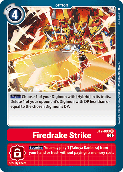 Firedrake Strike [BT7-093] [Next Adventure] | Mindsight Gaming