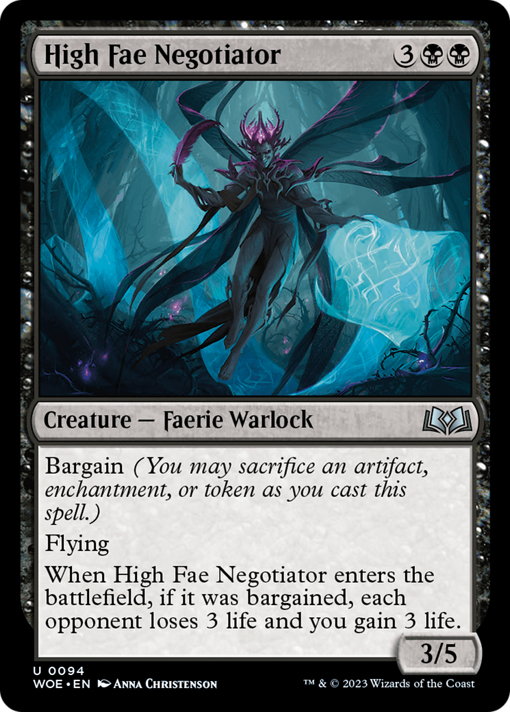 High Fae Negotiator [Wilds of Eldraine] | Mindsight Gaming