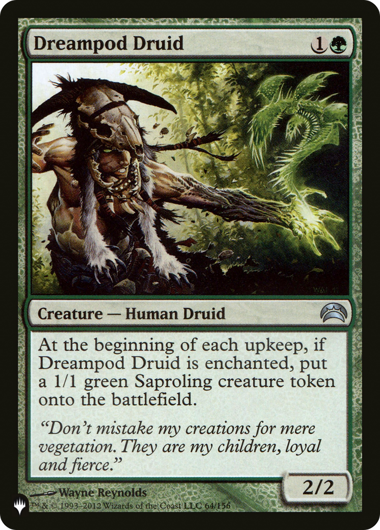 Dreampod Druid [The List Reprints] | Mindsight Gaming