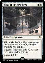 Maul of the Skyclaves [Phyrexia: All Will Be One Commander] | Mindsight Gaming