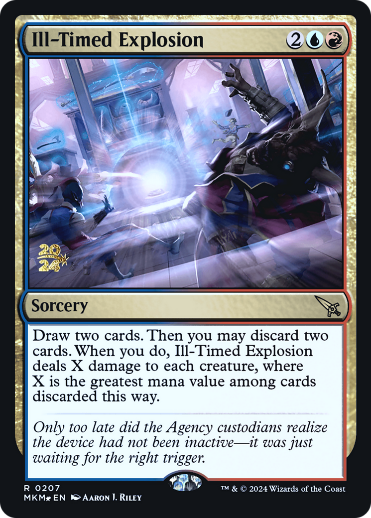 Ill-Timed Explosion [Murders at Karlov Manor Prerelease Promos] | Mindsight Gaming