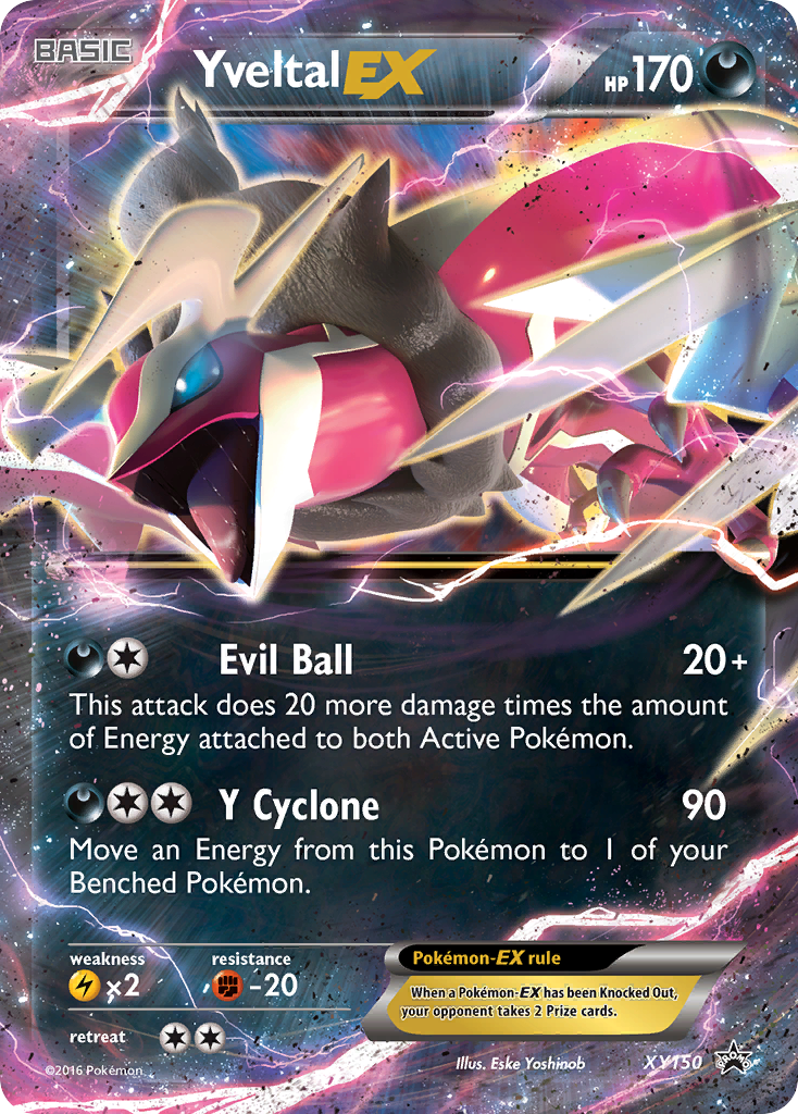 Yveltal EX (XY150) [XY: Black Star Promos] | Mindsight Gaming