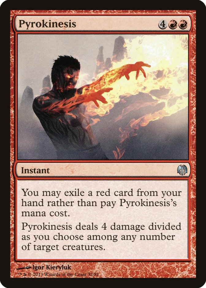 Pyrokinesis [Duel Decks: Heroes vs. Monsters] | Mindsight Gaming