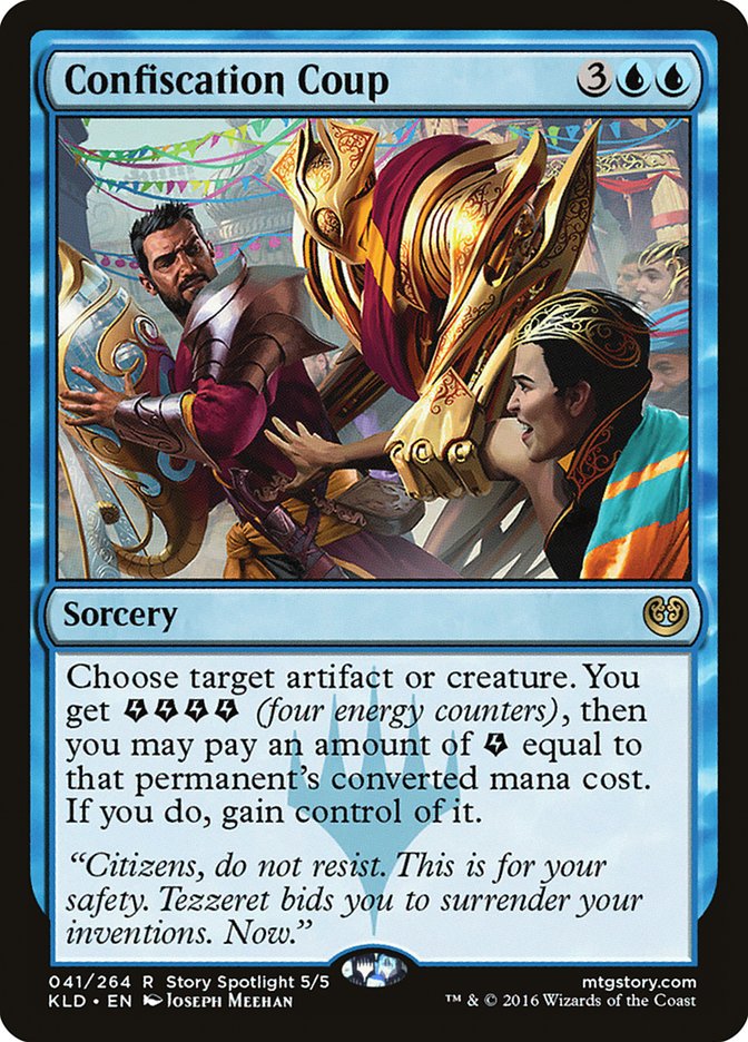 Confiscation Coup [Kaladesh] | Mindsight Gaming