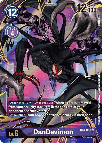 DanDevimon [BT4-088] (Alternate Art) [Great Legend] | Mindsight Gaming