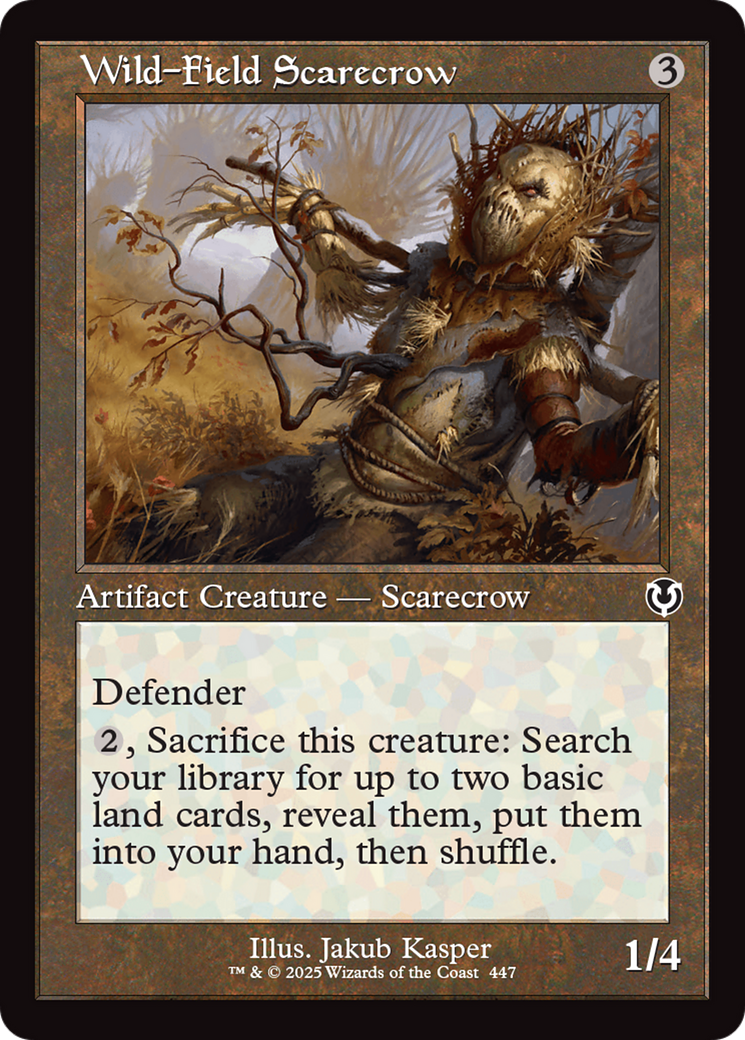 Wild-Field Scarecrow (Retro Frame) [Innistrad Remastered] | Mindsight Gaming