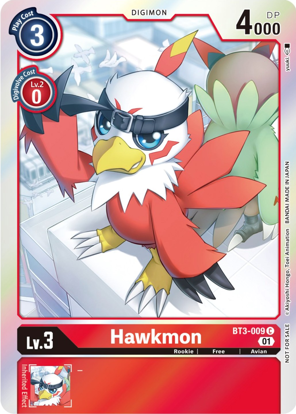 Hawkmon [BT3-009] (ST-11 Special Entry Pack) [Release Special Booster Promos] | Mindsight Gaming