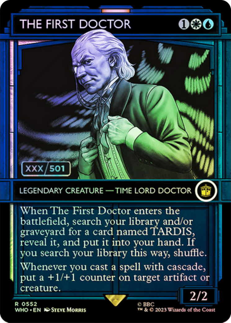 The First Doctor (Serial Numbered) [Doctor Who] | Mindsight Gaming