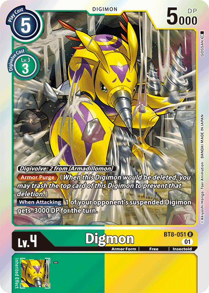 Digmon [BT8-051] [New Awakening] | Mindsight Gaming