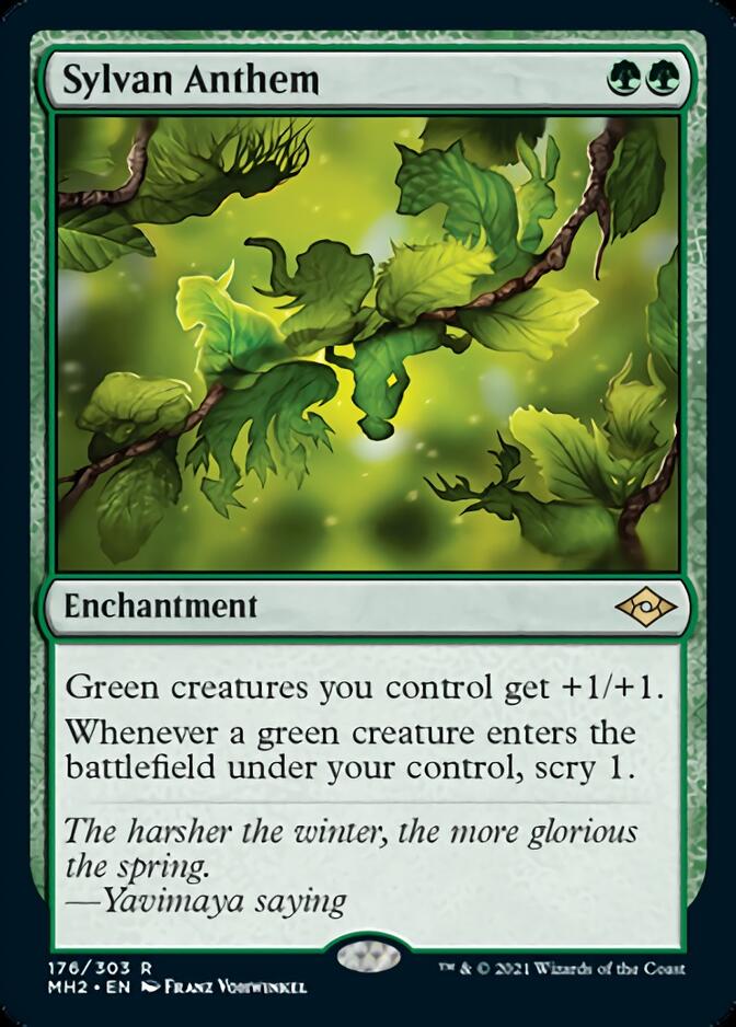 Sylvan Anthem [Modern Horizons 2] | Mindsight Gaming