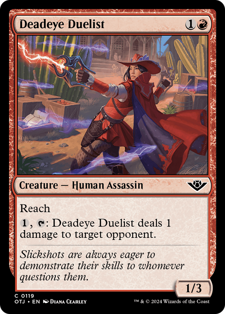 Deadeye Duelist [Outlaws of Thunder Junction] | Mindsight Gaming