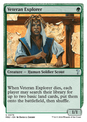 Veteran Explorer (White Border) [Mystery Booster 2] | Mindsight Gaming