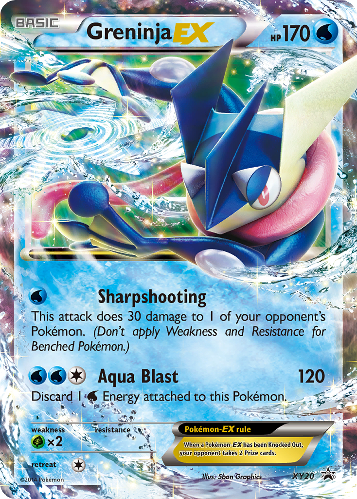 Greninja EX (XY20) [XY: Black Star Promos] | Mindsight Gaming