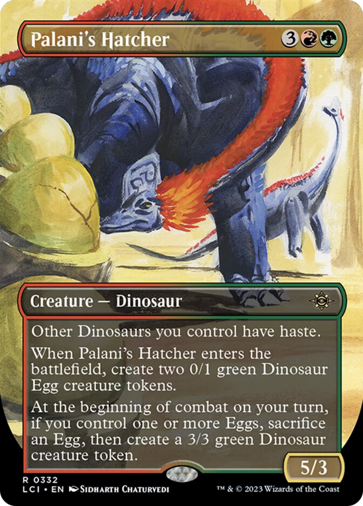 Palani's Hatcher (Borderless) [The Lost Caverns of Ixalan] | Mindsight Gaming