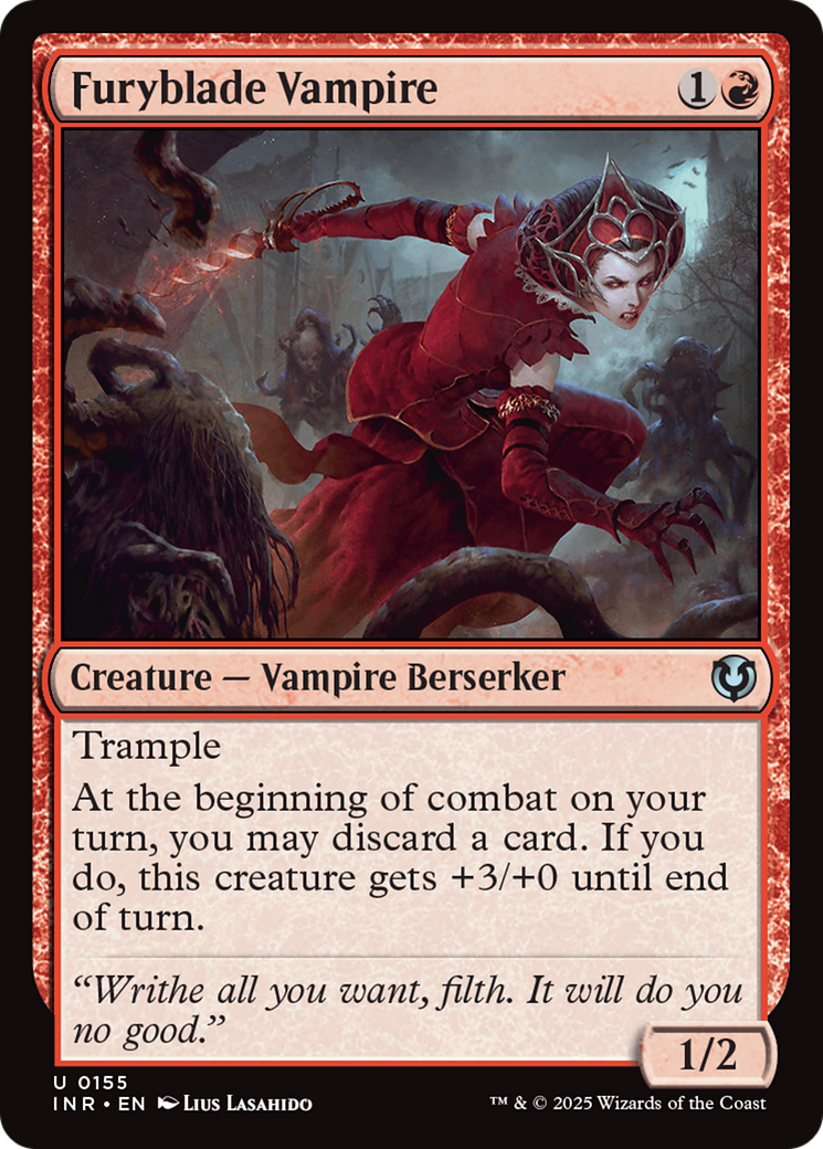 Furyblade Vampire [Innistrad Remastered] | Mindsight Gaming