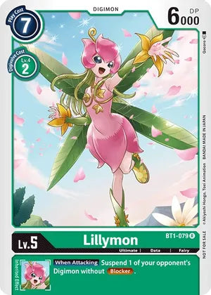 Lillymon [BT1-079] (Alternative Art) [Promotional Cards] | Mindsight Gaming