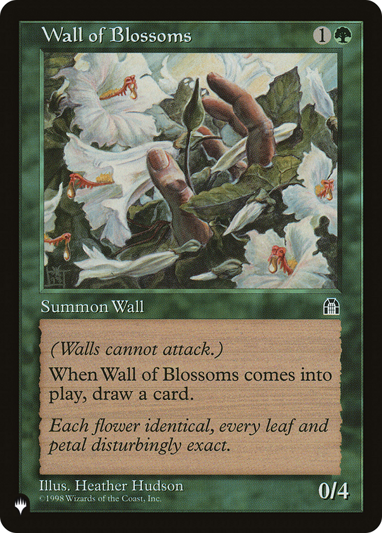 Wall of Blossoms [The List Reprints] | Mindsight Gaming