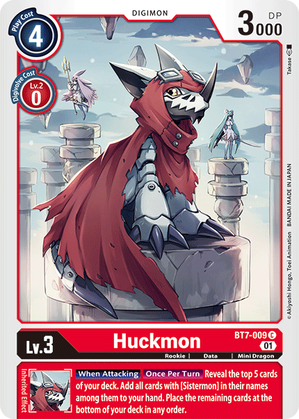 Huckmon [BT7-009] [Next Adventure] | Mindsight Gaming