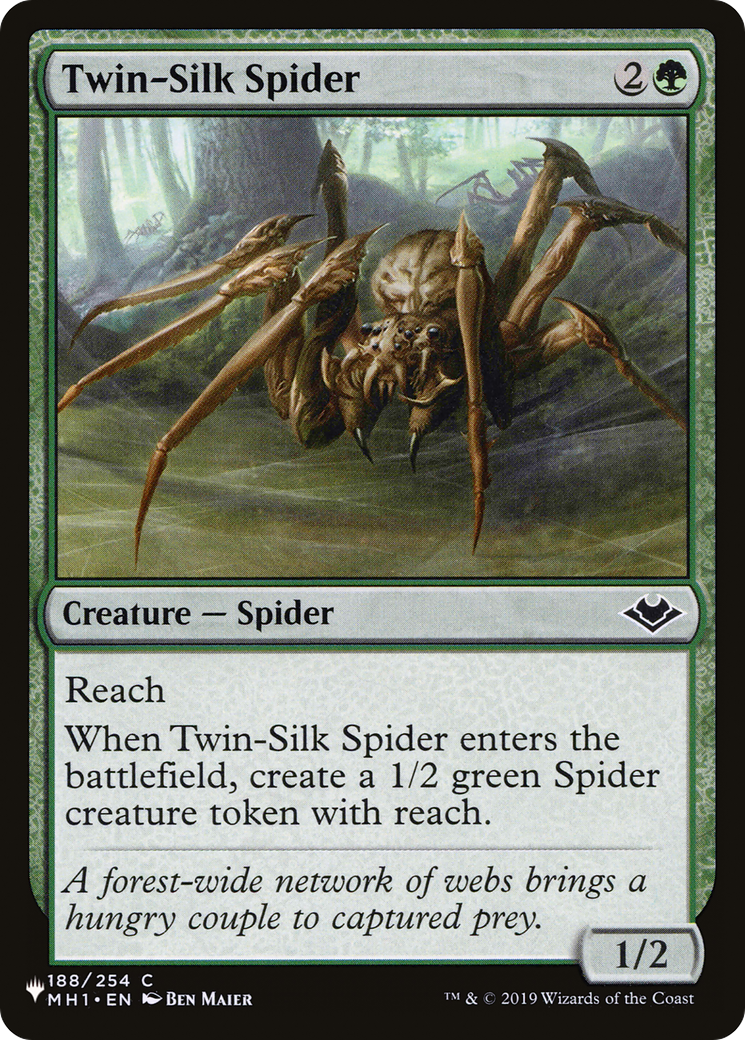 Twin-Silk Spider [The List Reprints] | Mindsight Gaming