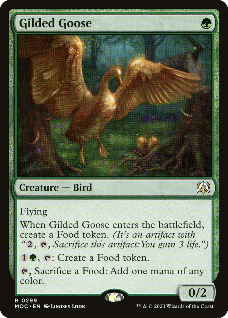 Gilded Goose [March of the Machine Commander] | Mindsight Gaming