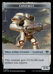 Servo // Construct (0041) Double-Sided Token [Commander Masters Tokens] | Mindsight Gaming