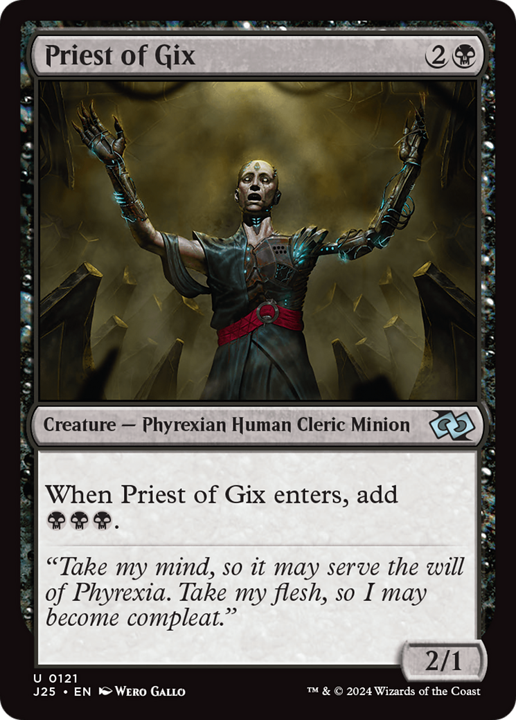 Priest of Gix [Foundations Jumpstart] | Mindsight Gaming