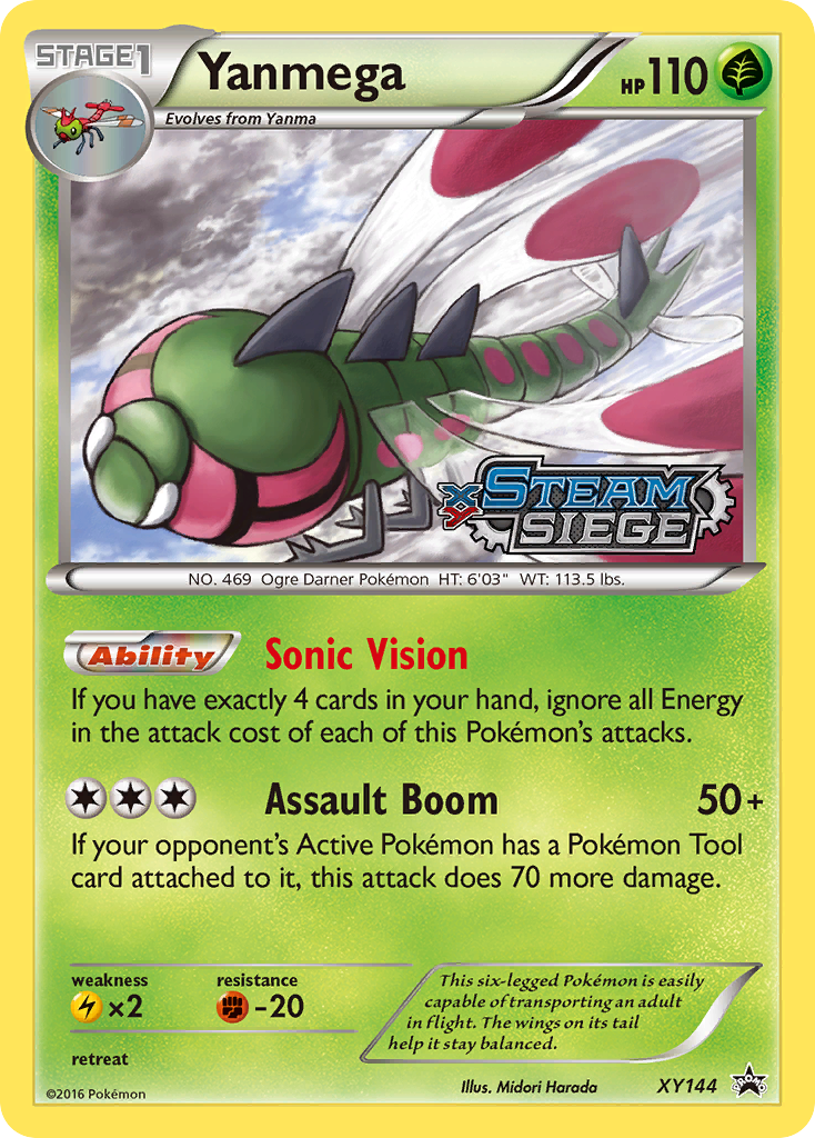 Yanmega (XY144) [XY: Black Star Promos] | Mindsight Gaming