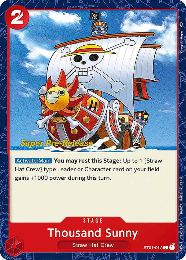 Thousand Sunny [Super Pre-Release Starter Deck: Straw Hat Crew] | Mindsight Gaming