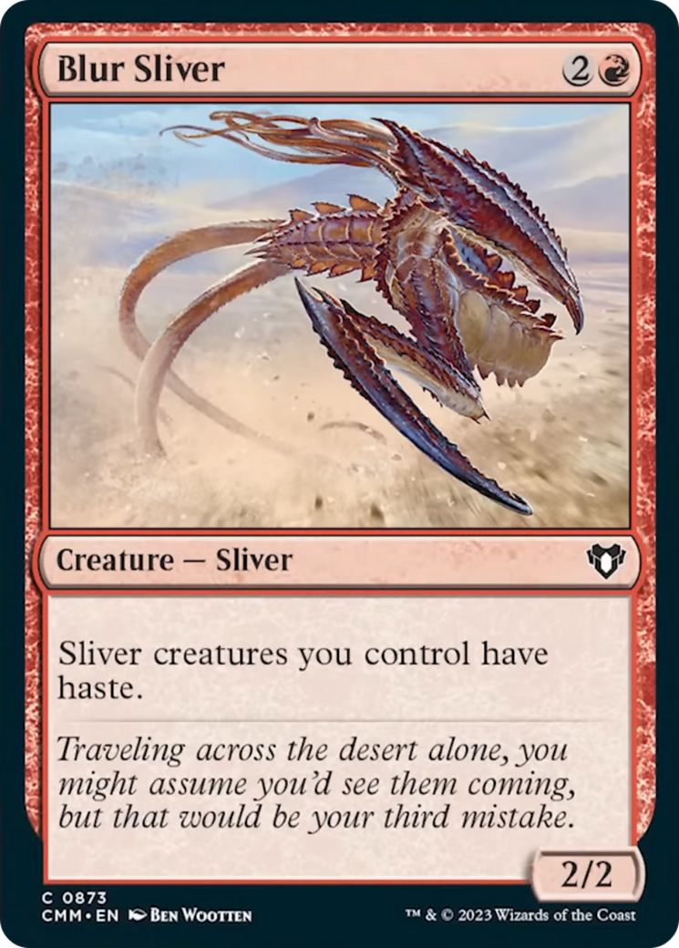 Blur Sliver [Commander Masters] | Mindsight Gaming