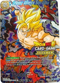 Uneasy Alliance Son Goku (DB1-096) [Judge Promotion Cards] | Mindsight Gaming